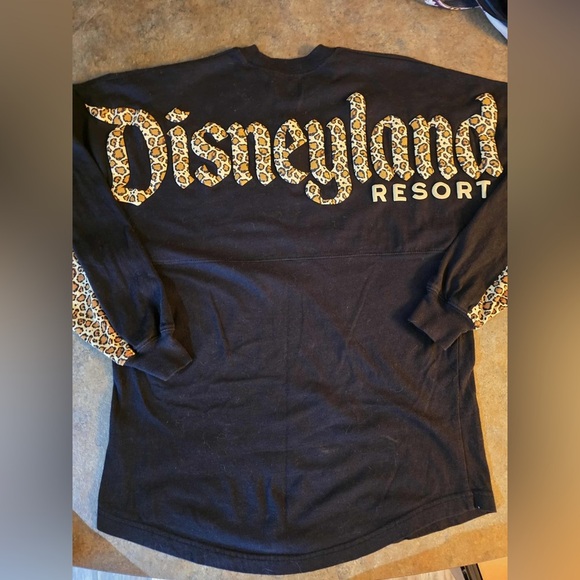 Disney Parks Disneyland Resort Spirit Jersey Leopard Print - Picture 2 of 5